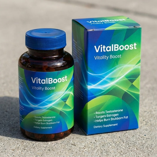Capsulas VitalBoost - Chau hinchazón y un cuerpo mucho más masculino