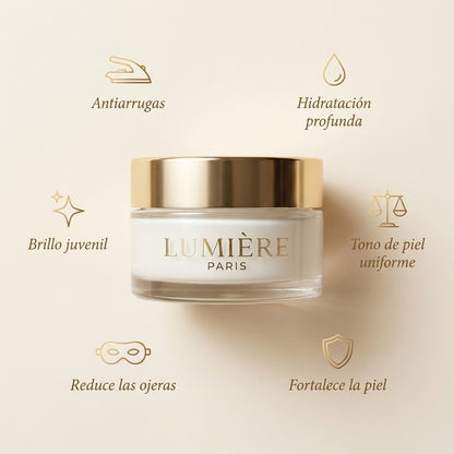 Crema Facial Lumière Paris · Hidratante & Antiarrugas · 50ml
